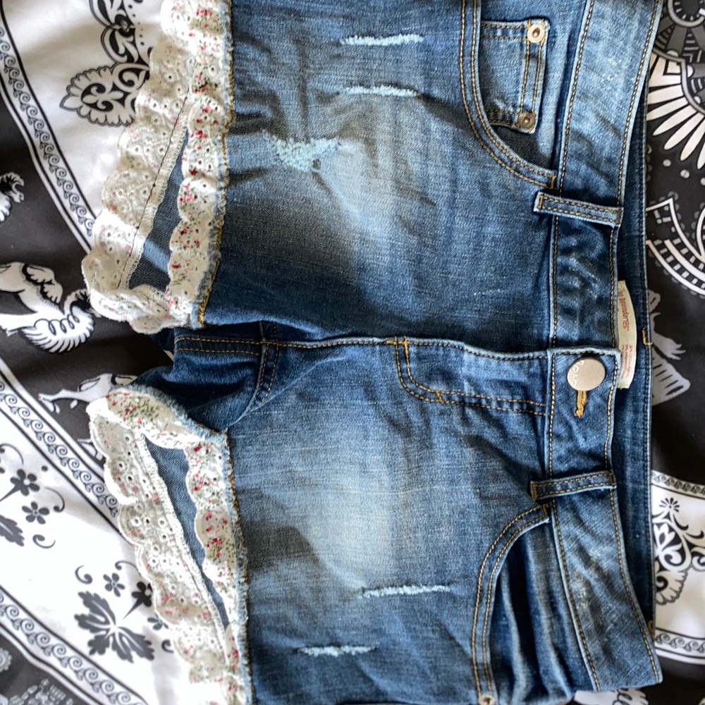 Jean shorts
